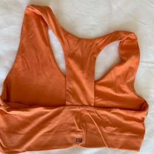 Splits59 Soft Orange Sports Bra